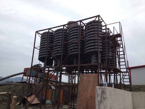 河北选矿厂选矿现场